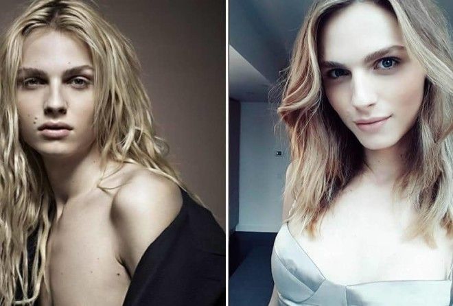 Трансгендеры до смены пола и после (25 фото) | Транссексуал, Смена пола, Женщина