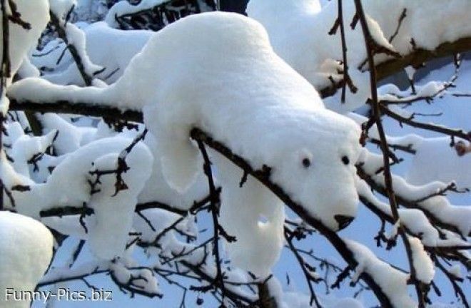 Лучшие скульптуры из снега это нужно видеть