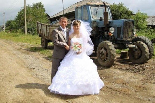 ТОП9 снимков с российских свадеб которые шокируют безвкусицей