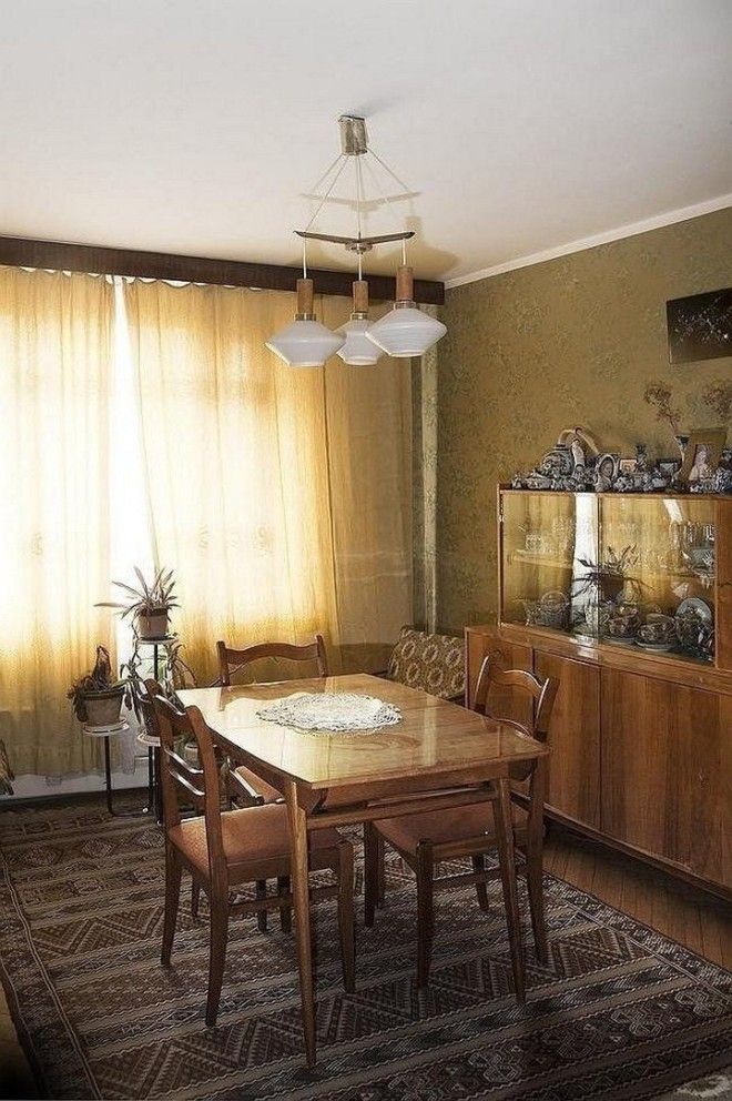 40 образцов интерьера из СССР СССР дом интерьер квартира ковер