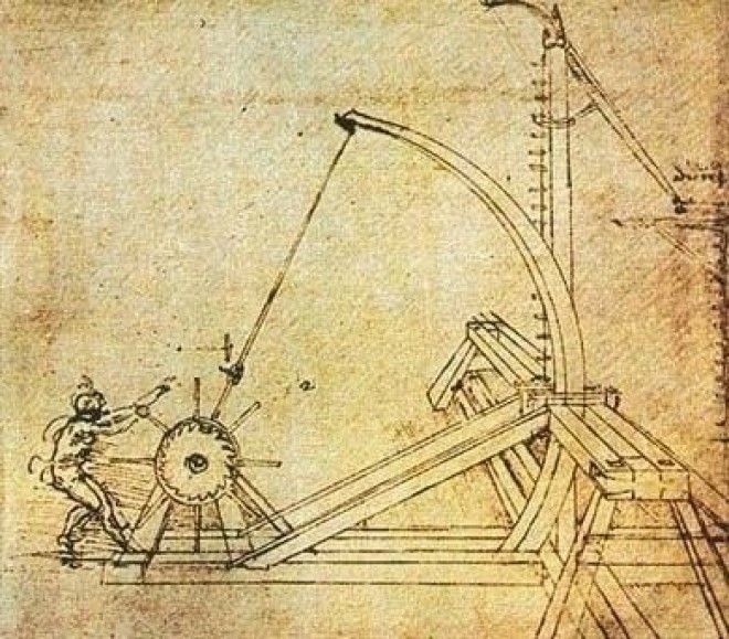 Какое оружие придумал Леонардо да Винчи