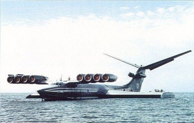 Каспийский монстр советское инженерное чудо