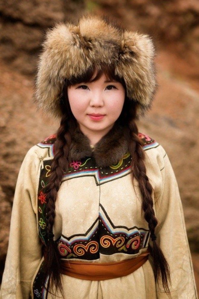 Девушка из народа Орочон Алихэ Внутренняя Монголия Китай Автор Александр Химушин