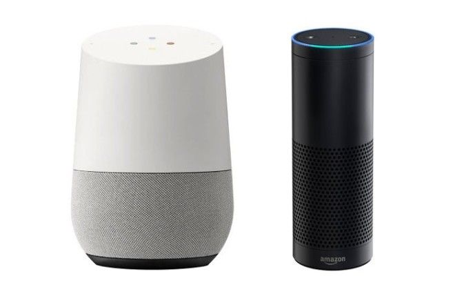 Умный динамик Google Home Чёрный цилиндр Amazon Echo