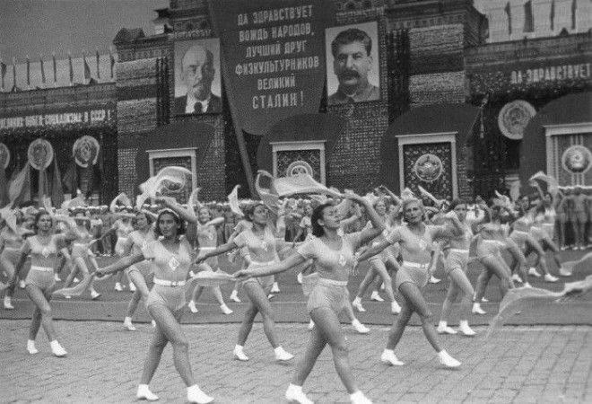 Группа поддержки школы Динамо СССР 1938 год