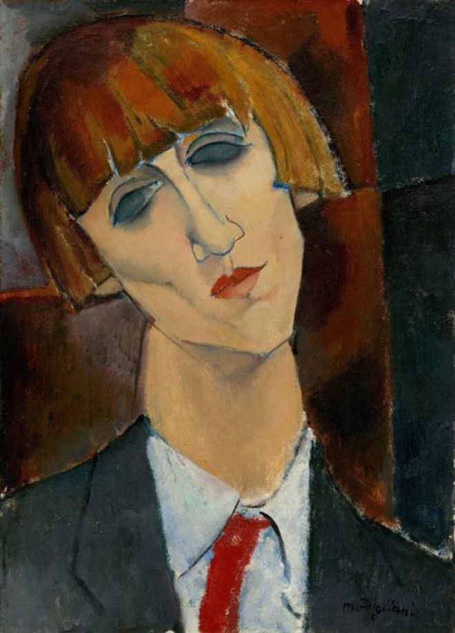 Мадам Кислинг 1917 г Автор Amedeo Modigliani