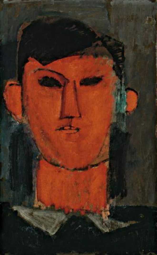 Портрет Пабло Пикассо 1915 г Автор Amedeo Modigliani