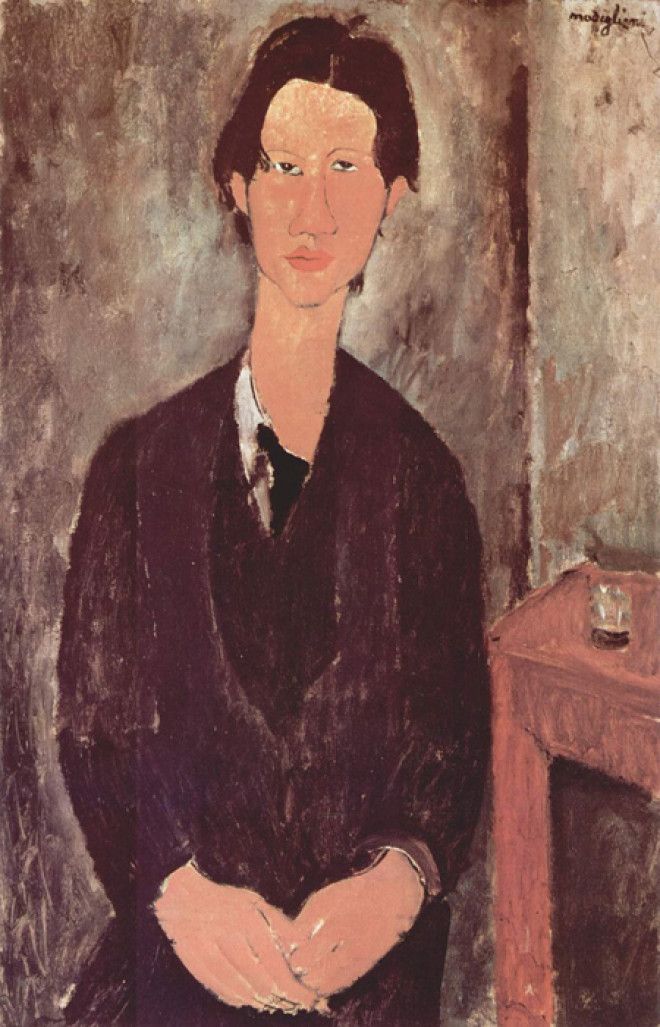 Портрет Хаима Сутина 1916 г Автор Amedeo Modigliani
