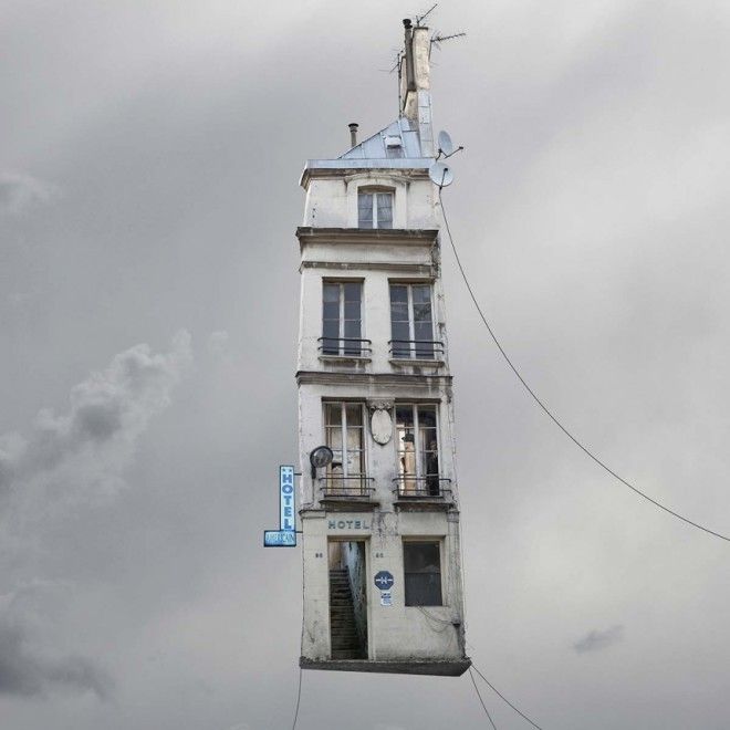 Летающие дома Flying Houses Mnilmontant бедность в пригороде Парижа Лоран Шере Laurent Chhre