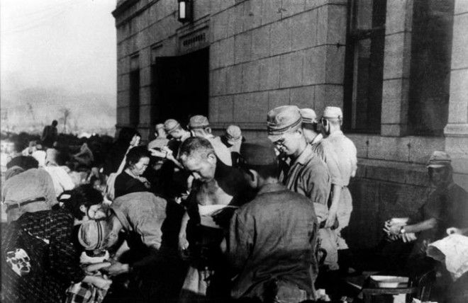 Хиросима и Нагасаки после падения атомной бомбы