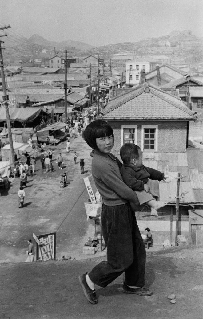 Lедкие кадры восстановления Сеула после Корейской войны