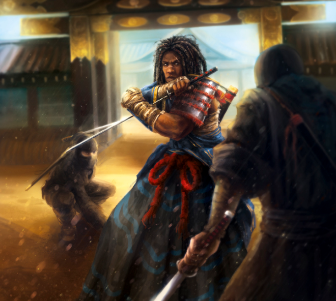 От раба до воина история первого темнокожего самурая