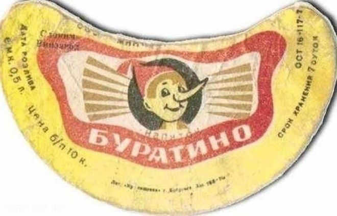 Буратино СССР газировка лимонад