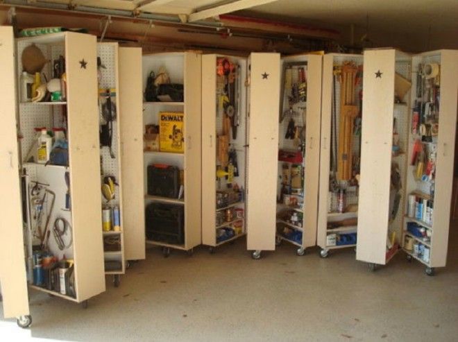B10 способов сделать гараж организованным местом в доме