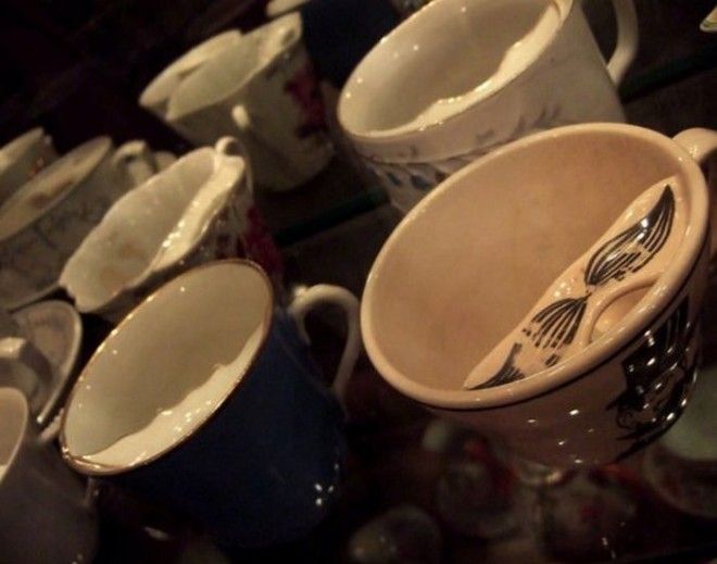 Чашки для усов Стаффордшир примерно 1750 год Музей Виктории и Альберта