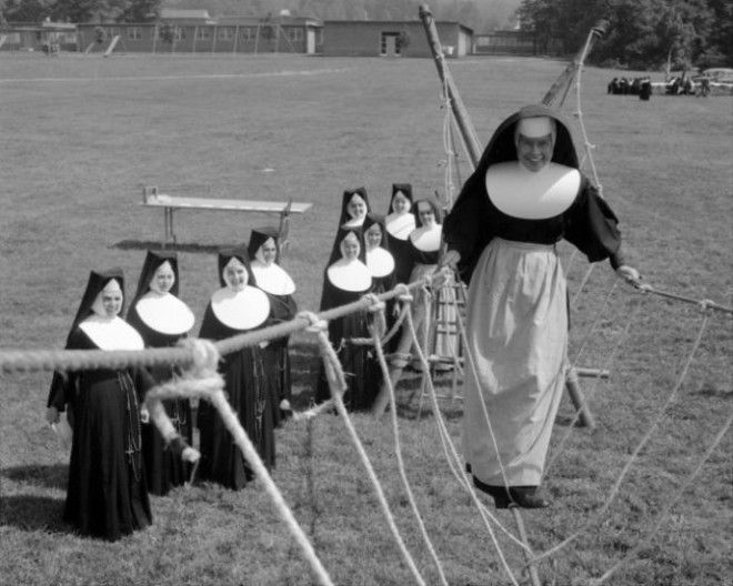 11 фотографий которые изменят ваши представления о монахинях