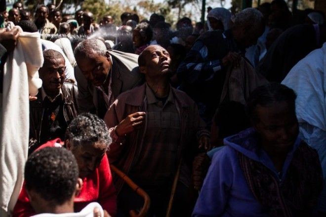 Пражский фотограф снял обряд экзорцизма в Эфиопии