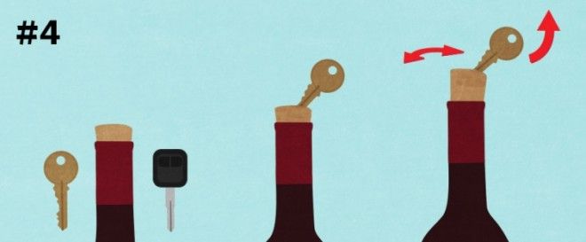 как открыть вино без штопора как быстро охладить бутылку лайфхаки для любителей вина