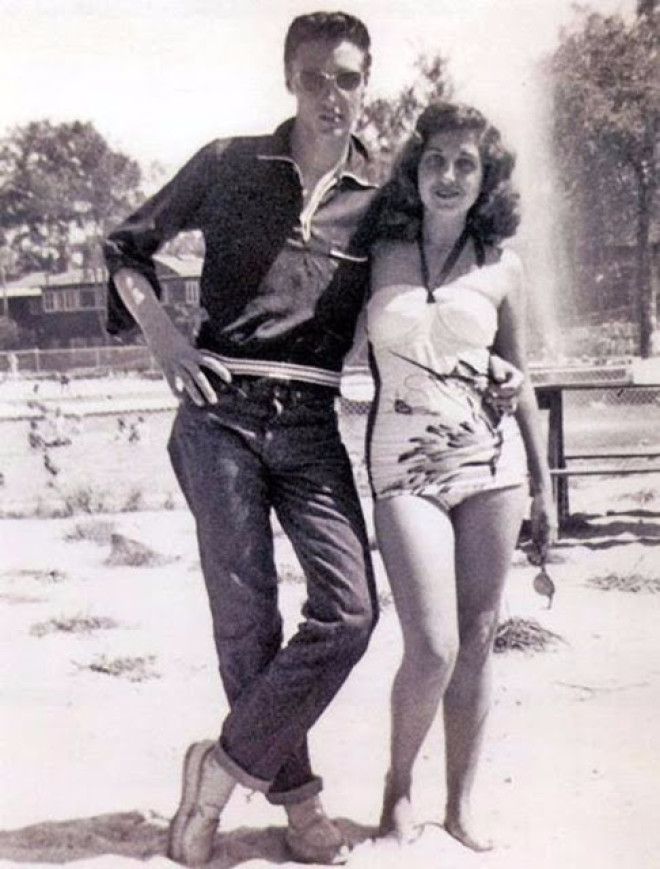 Элвис Пресли в 1950х годах
