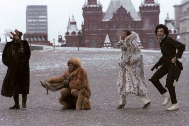 Бони Эм на Красной площади 1978 год Автор Юрий Абрамочкин