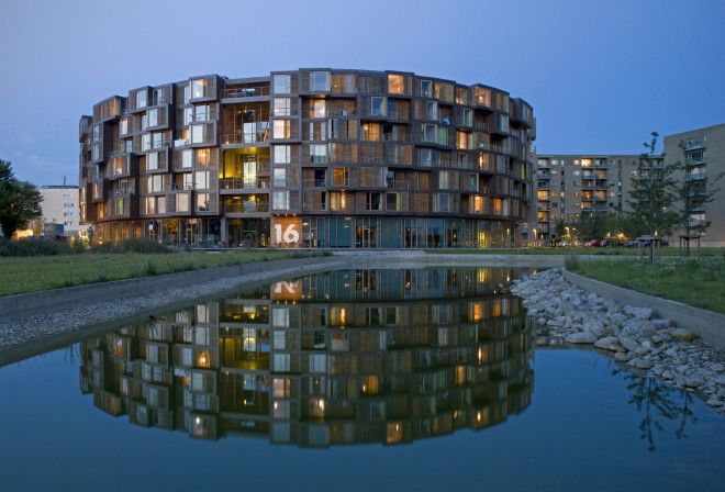 Пример современного общежития из Капенгагена