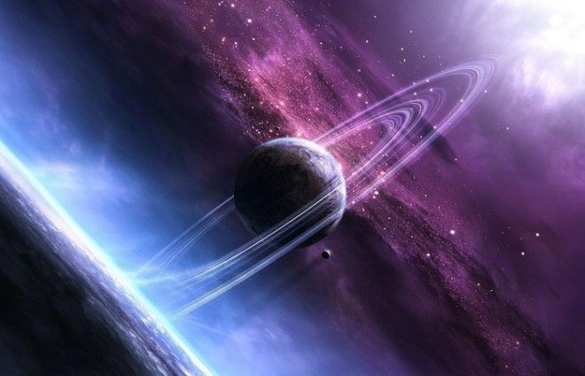 Естественные радиоволны Сатурна.