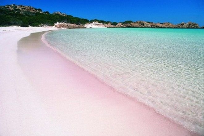 Розовый пляж СпьяджиаРоза