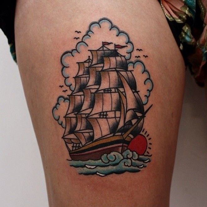 B10 моряцких татуировок и их значение