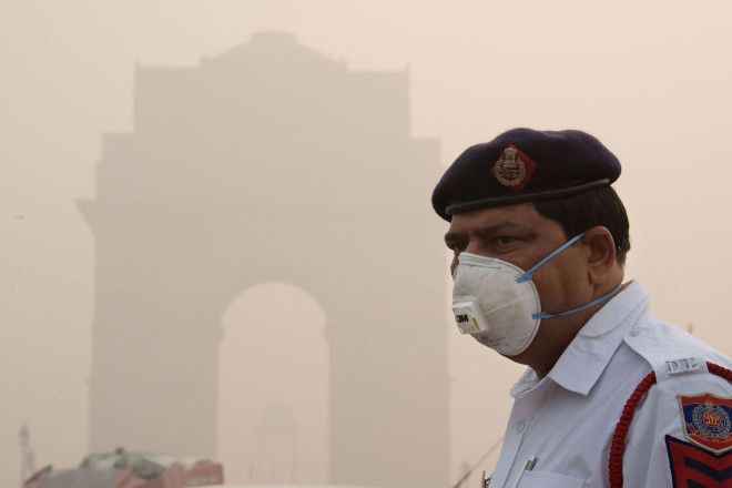 Как выглядит самый загрязненный воздух в мире