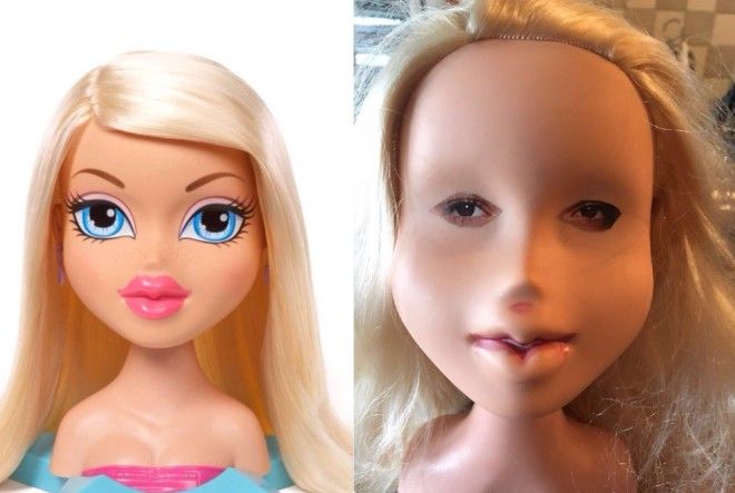 SДедушка попытался стереть макияж с куклы внучки и создал ужасного монстра