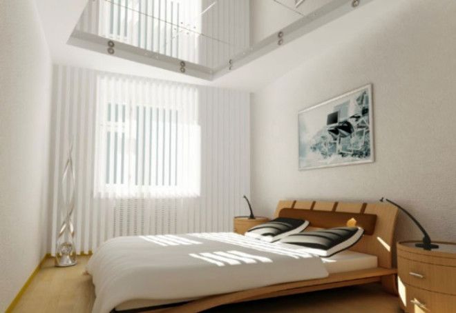Небольшая спальня в стиле минимализм