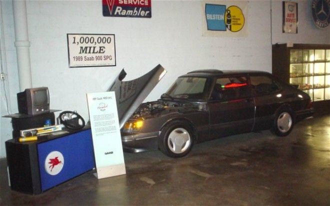 Saab 900 SPG который попал в автомобильный музей
