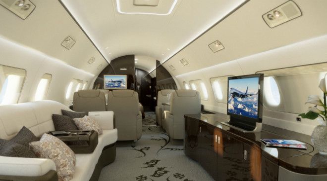 BКак устроены самые роскошные частные самолеты мира