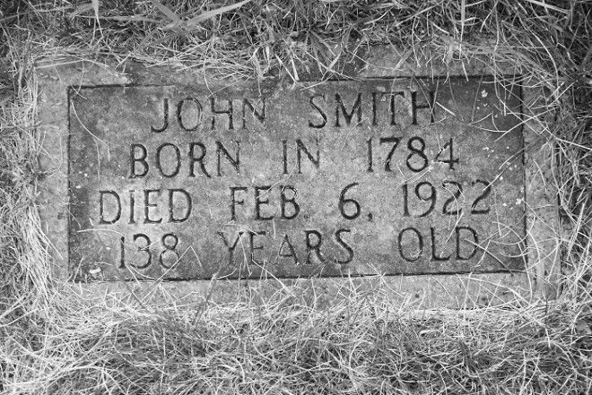 Погребальная табличка Джона Смита