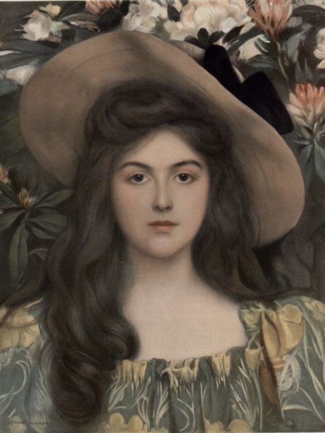 Sльберт Лин художниккоторому позировали самые красивыеутонченные женщины