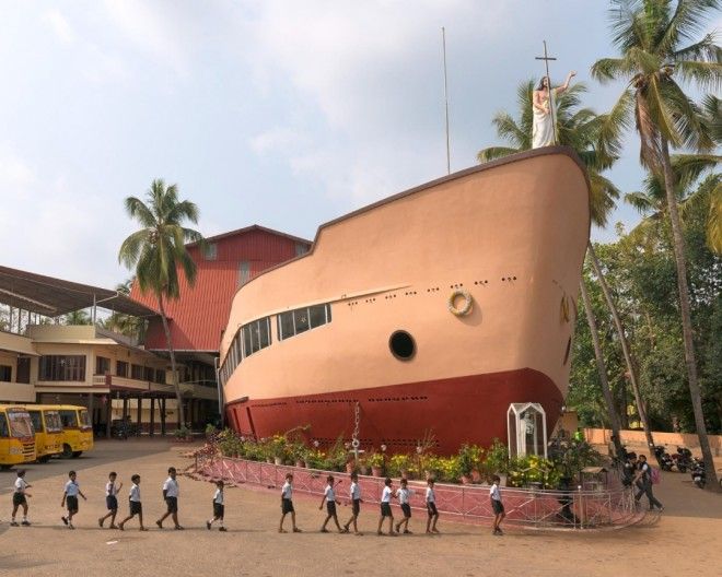 церковь керала индия