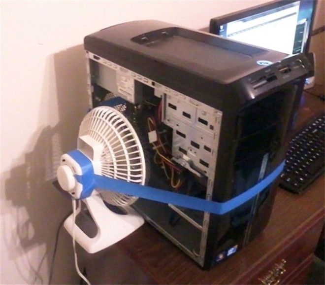 Гениальные инженерные решения по охлаждению компьютера в жару