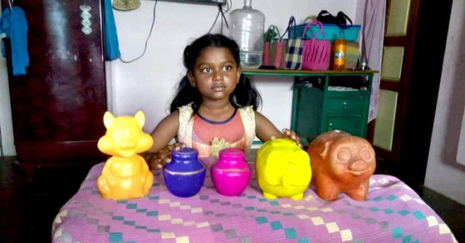 индийская девочка Ануприя девочка пожертвовала все деньги девочка отдала деньги девочка пожертвовала деньги наводнение
