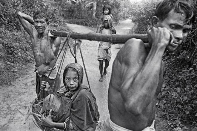 Местные жители Индия Бангладеш 1971 год
