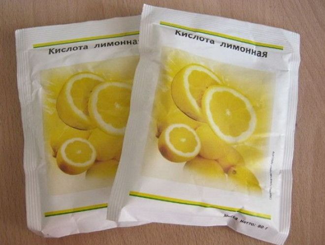 Лимонная кислота и сода два основных ингредиента
