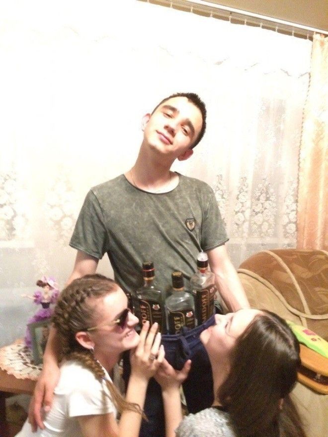 2223Стыда пост Вот как отрывается российская молодежь на пьянках