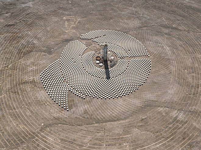 Солнечные батареи проект Cerro Dominador в пустыне Атакама 2017 
