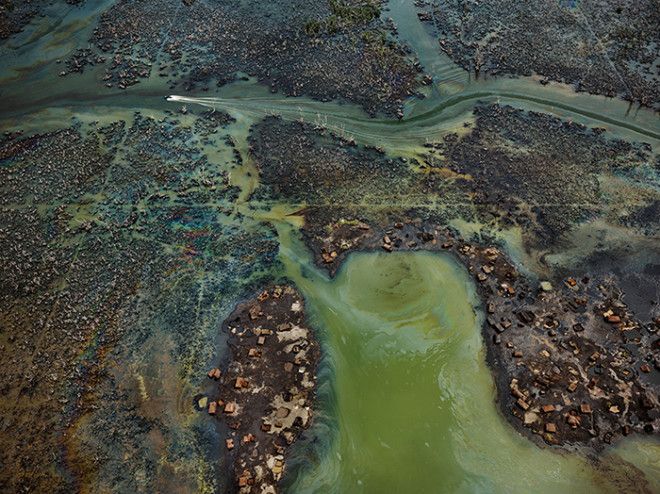 Нефтяная бункеровка дельта реки Нигер Нигерия 2016 