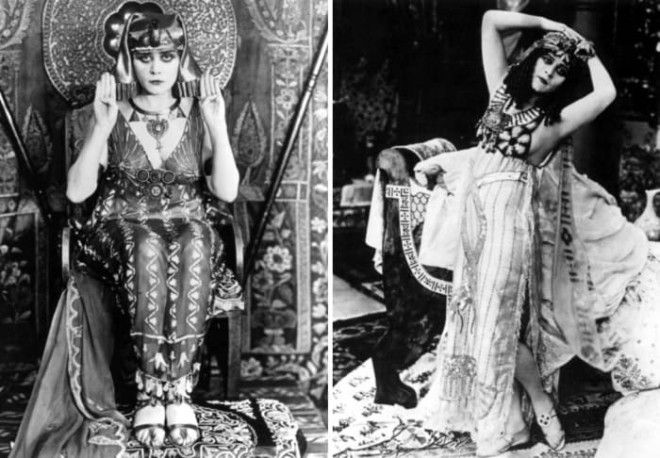 Теда Бара в роли Клеопатры 1917 Фото vevru и elleru