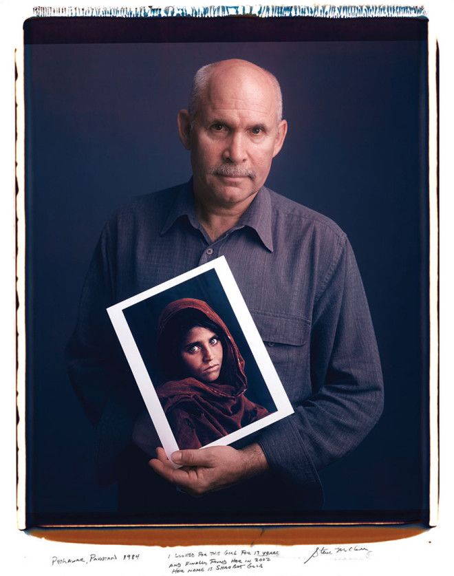 Стив Маккарри Афганская девочка 1984 год
