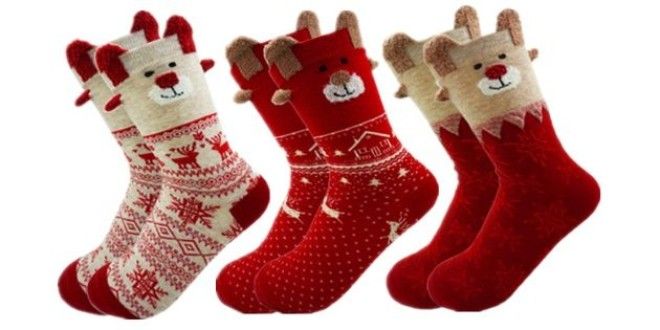 Недорогие подарки на Новый год: носки