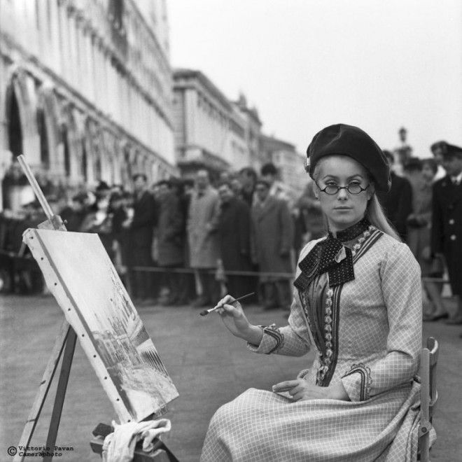 фотографии знаменитостей сделанные в Венеции в 50х и 60х годах