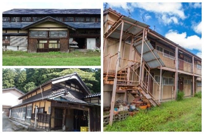 Заброшенные дома в хорошем состоянии в которые можно заселиться даром Япония