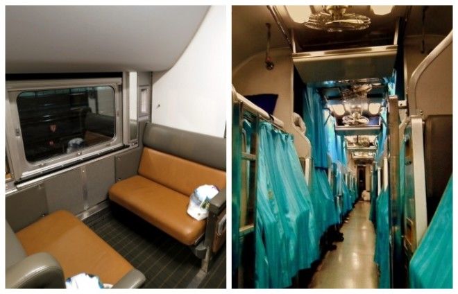 Комфортные места в плацкартном вагоне отделены индивидуальными шторками Тайвань