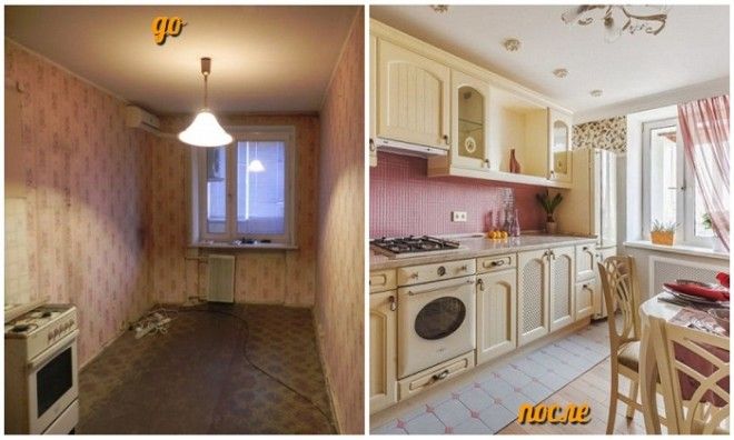 До и после так изменился интерьер кухни после преобразования